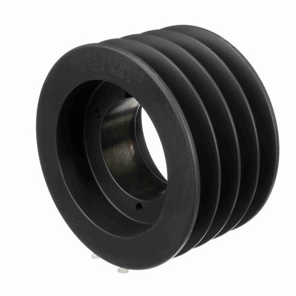 4 Groove Cast Iron Bushed Bore Multiple Sheave, 4B5V54